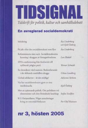 Tidssignal nr 3, hösten 2005